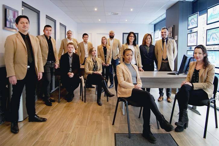 l'équipe de l'agence ACV